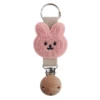 Apricot wooden fuchsia rabbit