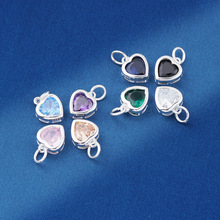 S925�y��С���ĵ�������������Β��DIY�ֹ����龎�K���8mm