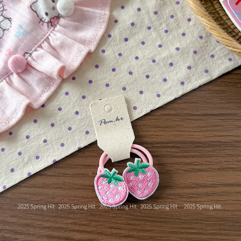 【2】Pink Strawberry Hair Circle