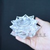 Transparent acrylic lotus display seat crystal sphere display accessories transparent display crystal ball base