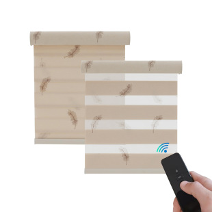 Roller Blinds, Soft Gauze Zebra Curtains, Wooden Blinds, Doors and Windows, Punch-Free, High Shading, Heat Insulation, Hand-Operated Electric Curtains, Customized