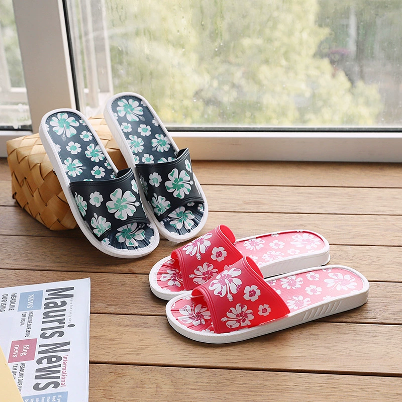 Old Brand Classic Old Original Design Печатные женские тапочки 028 Супер мягкие удобные нескользящие сандалии с дезодорантом для ванной комнаты