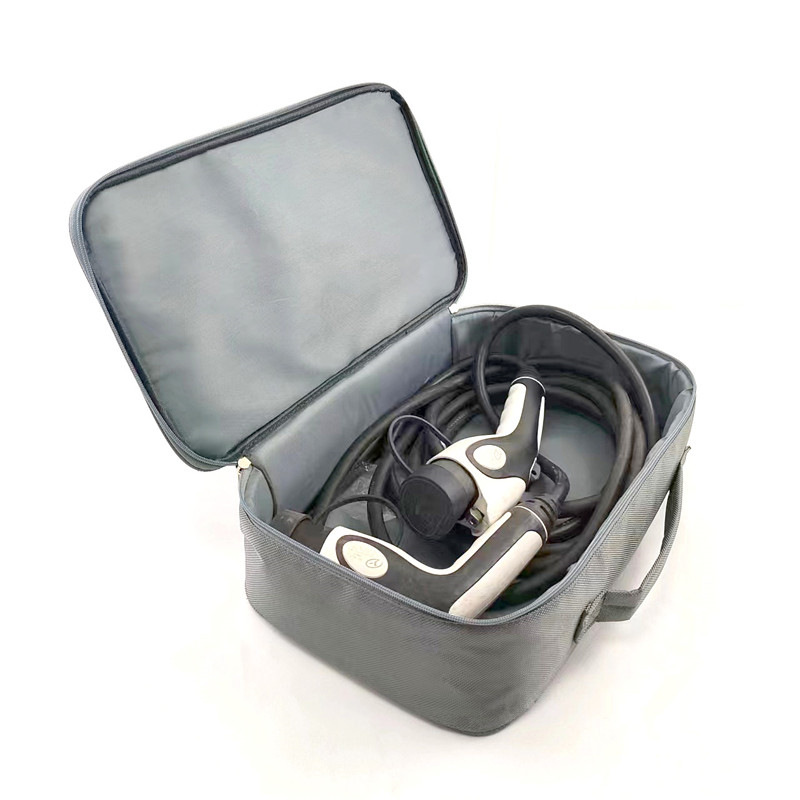 New Energy Electric Vehicle Charger Cosmetics Bag, Trunk Organizer Bag, Satchel Tool Bag with Customizable Logo