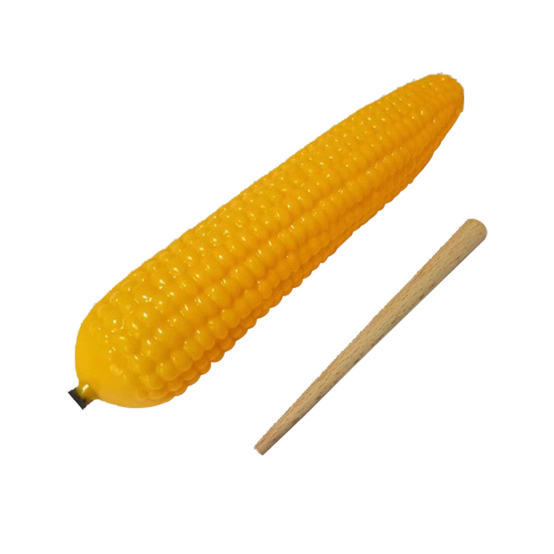 Orff instrumento musical bebé educación temprana simulación fruta caja de arena instrumento musical plástico tubo de arena jardín de infantes niños material didáctico