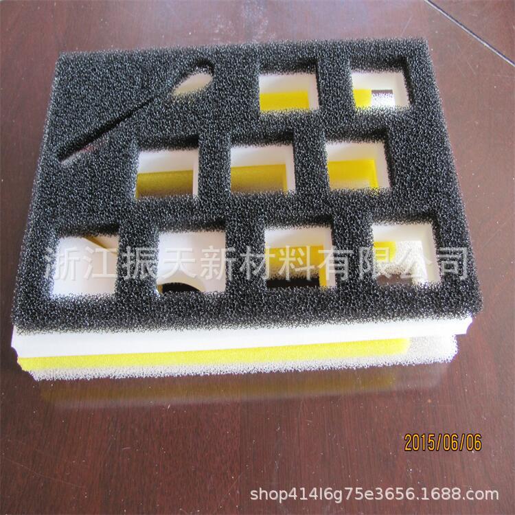 海绵内衬 海绵内托 高密度pu防震隔音海绵包装填充