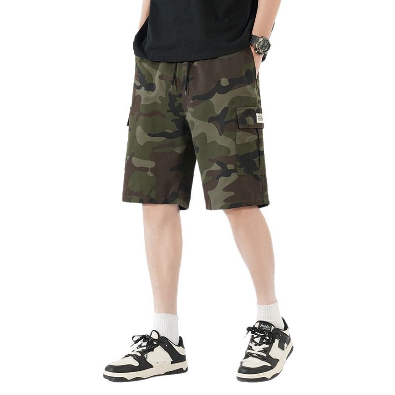 Pantalones cortos europeos para hombres, ropa deportiva casual, pantalones de camuflaje para correr, pantalones de secado rápido, comercio exterior, pantalones de playa para hombres transfronterizos image 6