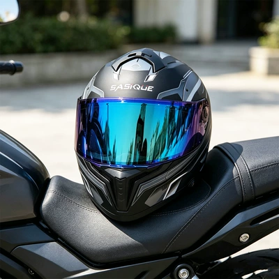 men, all-season universal electric vehicle — Motosiklet kaskı (dəbilqə)