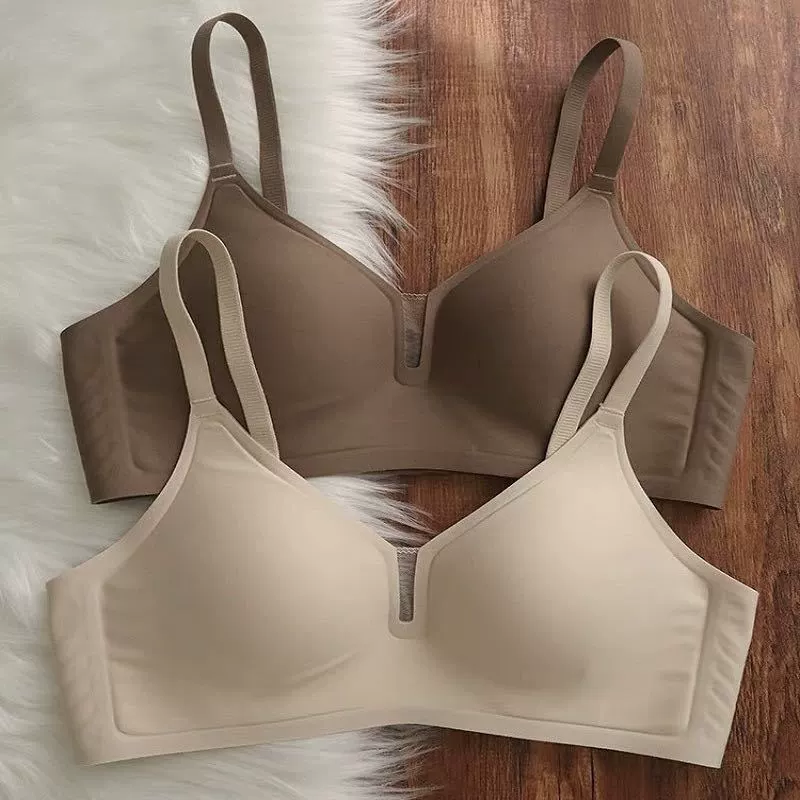 无 Underwear, тонкий пуш-ап бюстгальтер, поддерживающий бесшовный бюстгальтер