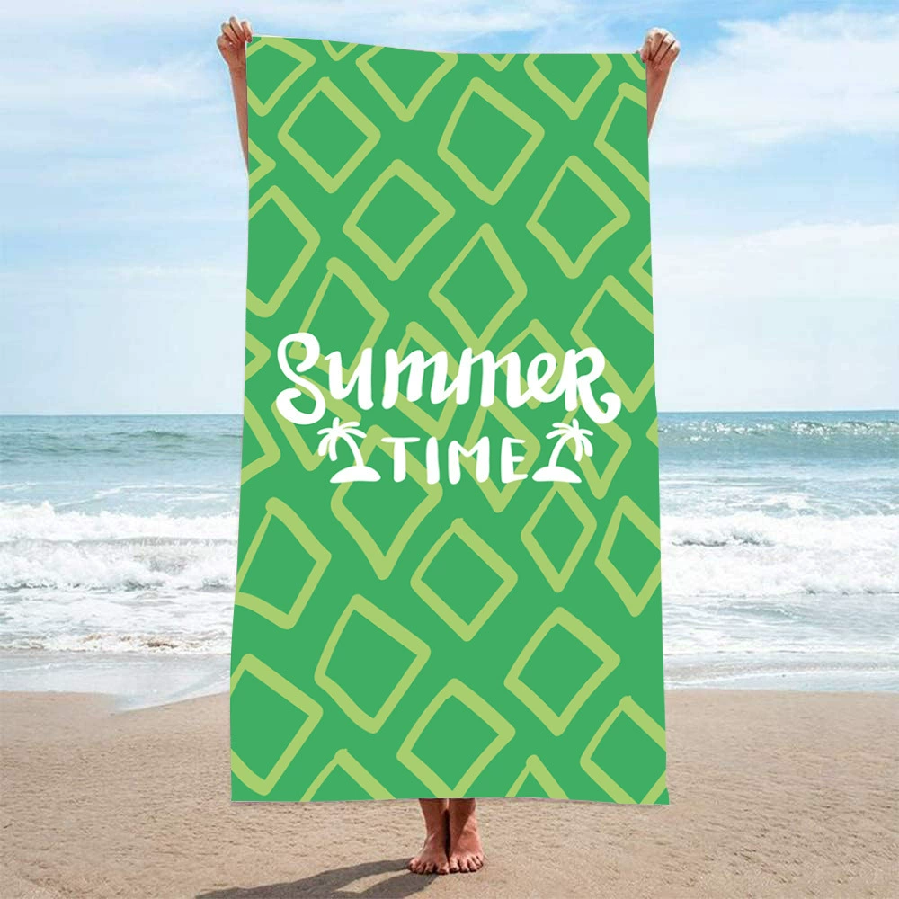 Quick dry double-sided beach cartoon cute bath towel, (Physicals), Amazon