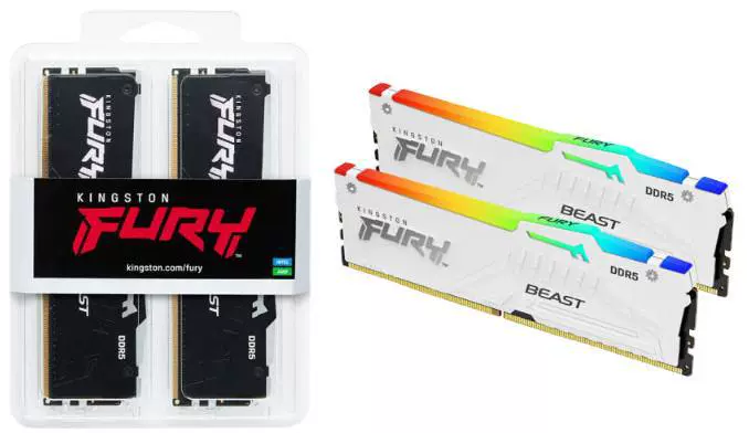 Подходит для настольной DDR5 Kingston Kingston хакер бог батарея RGB 16ГБ/32ГБ памяти