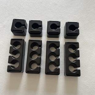 Tension Rope Accessories Three-hole Tensioner Accessories Single Hole ABS Set Handle Foot Elastic Tube