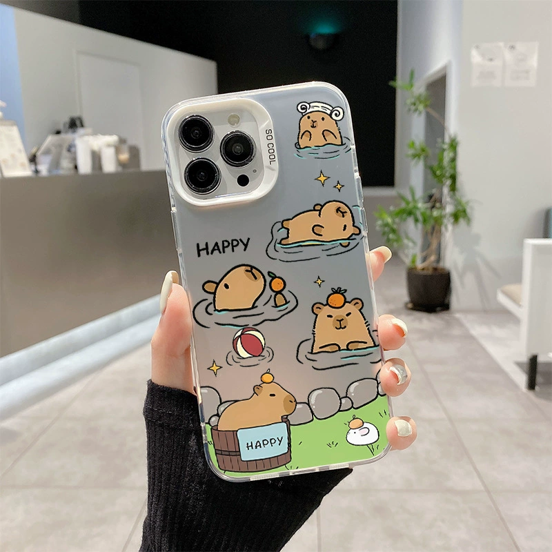 Apple, мультяшный совместимый чехол для iPhone 15, чехол Pro, 14
