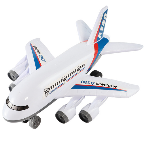 Extra large inertial aircraft children's toy inertial passenger aircraft simulation A380 boy and girl baby toy gift
