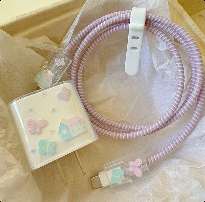 Aplicable para Apple 16pro cable de datos 15 protector de cargador iPhone 14 protector de cabeza de carga de teléfono móvil