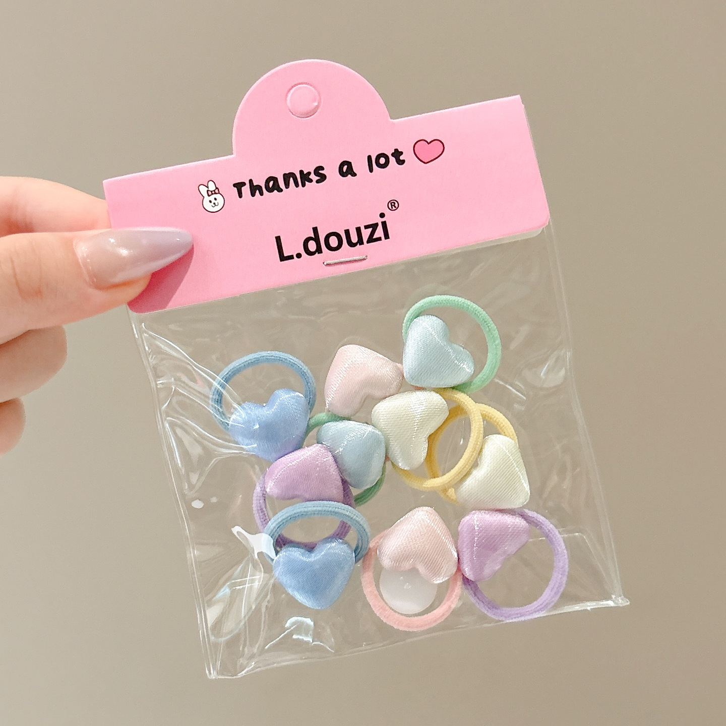 Papá Noel correa de goma para niños navideños vestido de cabello jardín de infantes bebé anillo de cabello de Navidad atmósfera accesorios