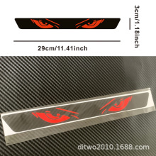 跨境外贸高位刹车灯车贴 创意个性后尾灯投影装饰碳纤维贴画