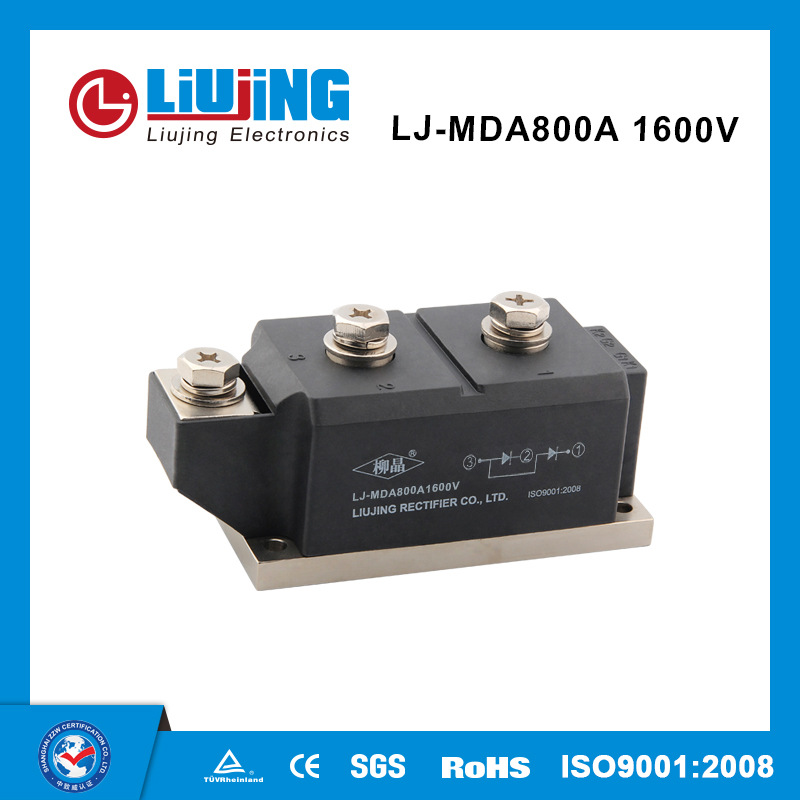柳晶 共阳光伏 防反二极管防雷用 MDA800A1600V 太阳能逆变器用