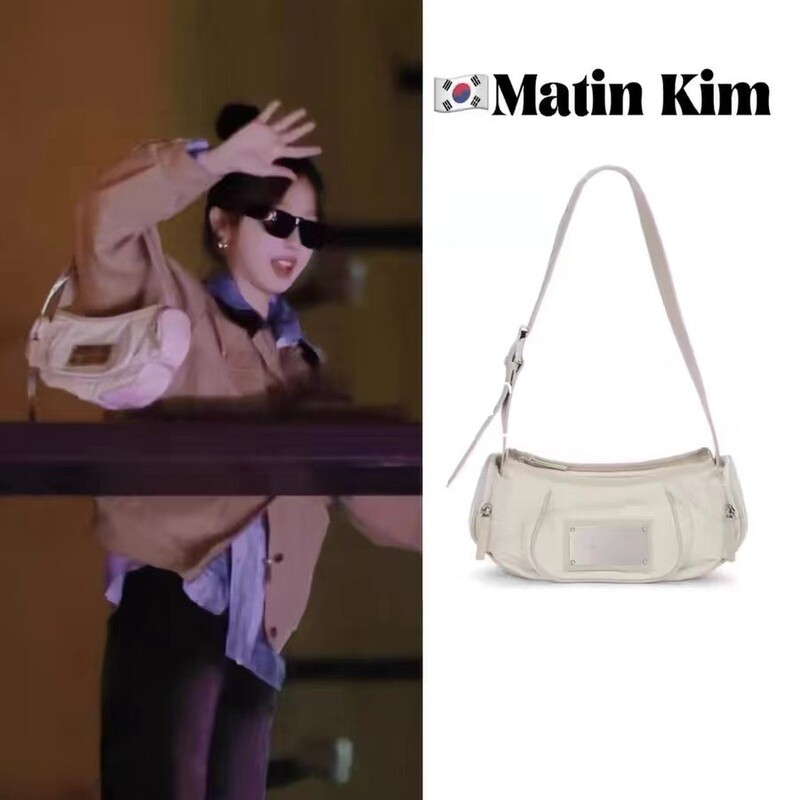 Yu Shuxin Mk Underarm Bag Women's Satchel Shoulder Dumpling Bag Sexy Crescent Bag High-End Commuter Bag