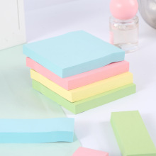 厂家条状彩纸100张长方形便利贴办公用品n次贴可撕便签纸现货批发