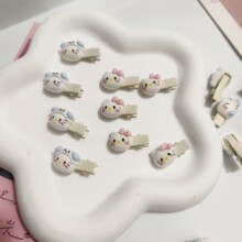 迷你可爱kt猫发夹ins甜美少女心学生发卡刘海夹卡通边夹头饰