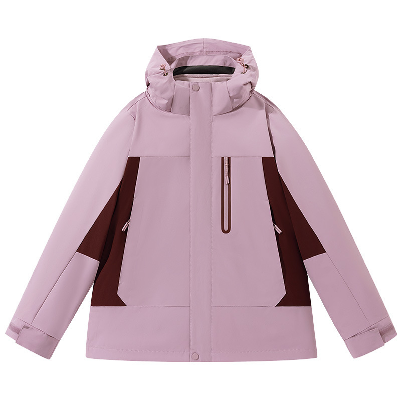 Wang Erbo, el mismo estilo, chaqueta tres en uno Yaya, 25 nuevos trajes de trabajo, ropa de Parker de tres pruebas, abrigo grueso y cálido