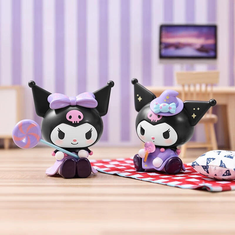Оригинальная слепая коробка Sanrio Kuromi, без добавления сахара