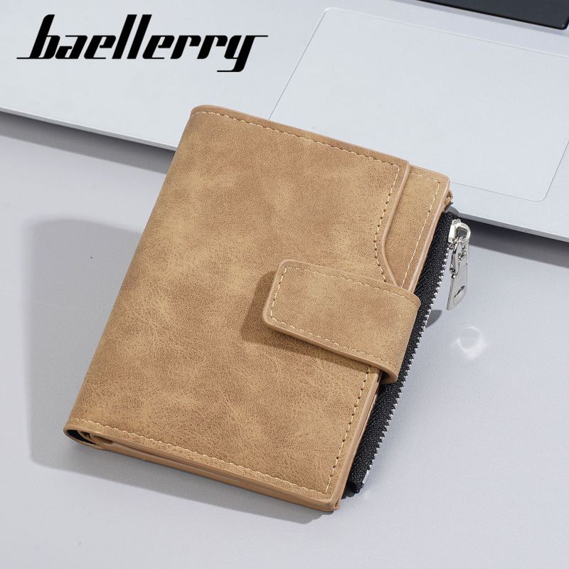 New Men's Short Wallet Amazon Multi-Card Slot Id Credit Card Storage Bag High-End Zipper Coin Purse New Men's Short Wallet Amazon Multi-Card Slot Id Credit Card Storage Bag High-End Zipper Coin Purse