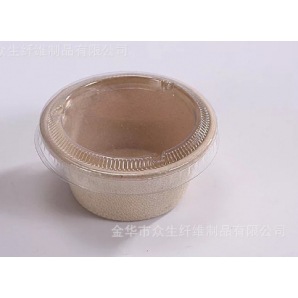 Taza de prueba de pulpa Taza de salsa Blanco 2 onzas Taza de papel pequeña desechable con tapa Salsa dulce Caja de chile Plato de salsa