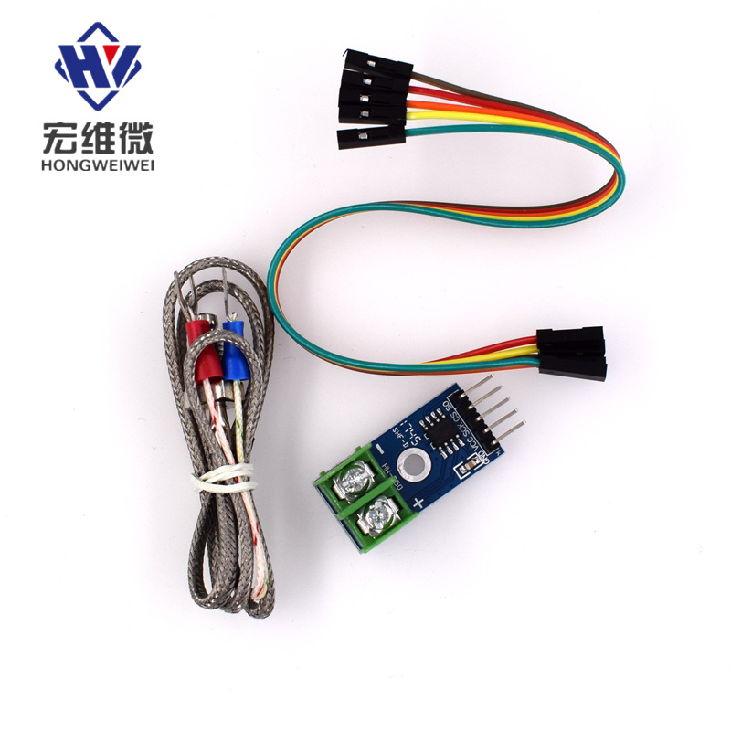 MAX6675 K-type thermocouple module temperature sensor, high temperature can measure 1024 degrees