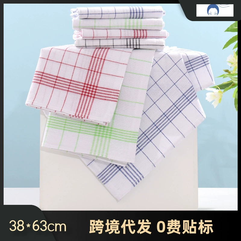 Кухонные полотенца, чайные полотенца, салфетки для мытья посуды хлопчатобумажные чайные полотенца 45*62см