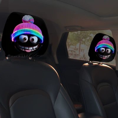 Universal seat cover Hats, Car Pillow Covers, Fun - 01-double-sided-printing-1pc-26cm28cm
