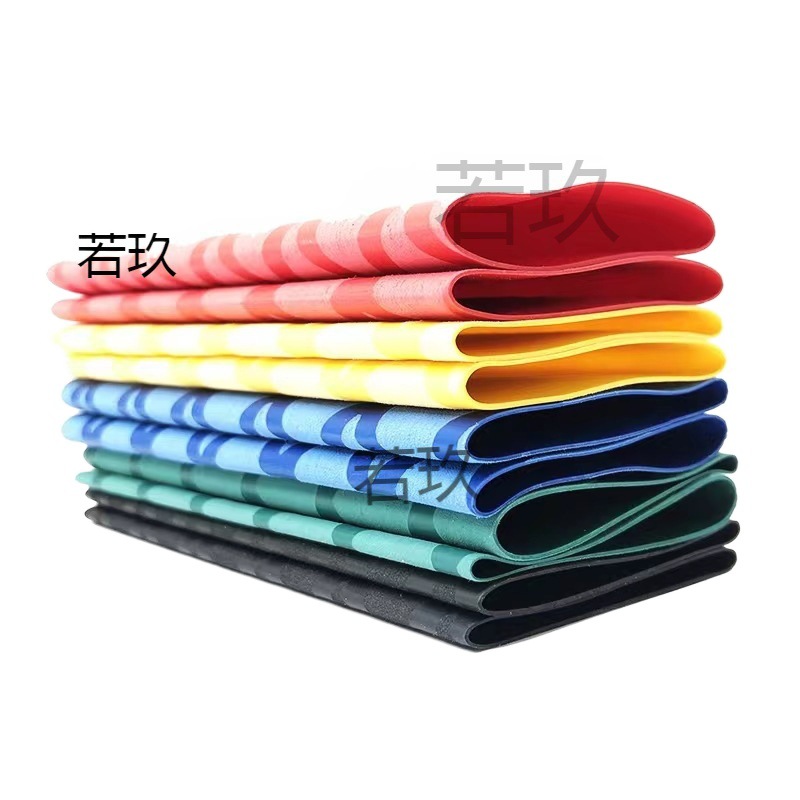 (2개) 탁구 박쥐 손 접착제 와인딩 벨트 미끄럼 열 수축 가능한 손잡이 고무 커버 가죽 탁구 손잡이 손 접착제 땀 흡수 벨트