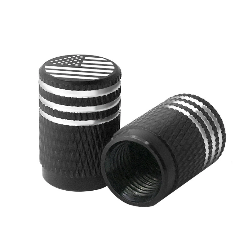 Флаг США изменен на декоративную крышку клапана из алюминиевого сплава