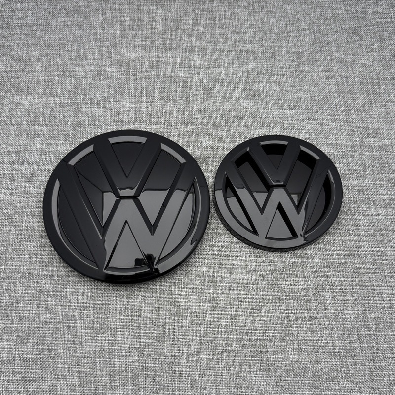 Suitable for Volkswagen Golf 4, 5, Golf 6, 7, 7.5 Generation Car Logo Modification, Front and Rear Logo, Tail Logo with English Letters