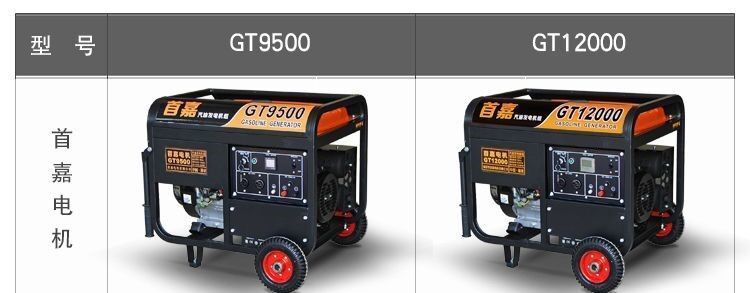 Gasoline Generator 220V Single-Phase 3Kw/5Kw/6Kw/8Kw/10Kw 12Kw Three-Phase 380V Wholesale