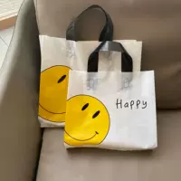 Happy Smiley Fresh Пластиковый магазин одежды Ручная сумка Упаковка Женская Подарочная сумка для покупок Продажа одежды Детская одежда