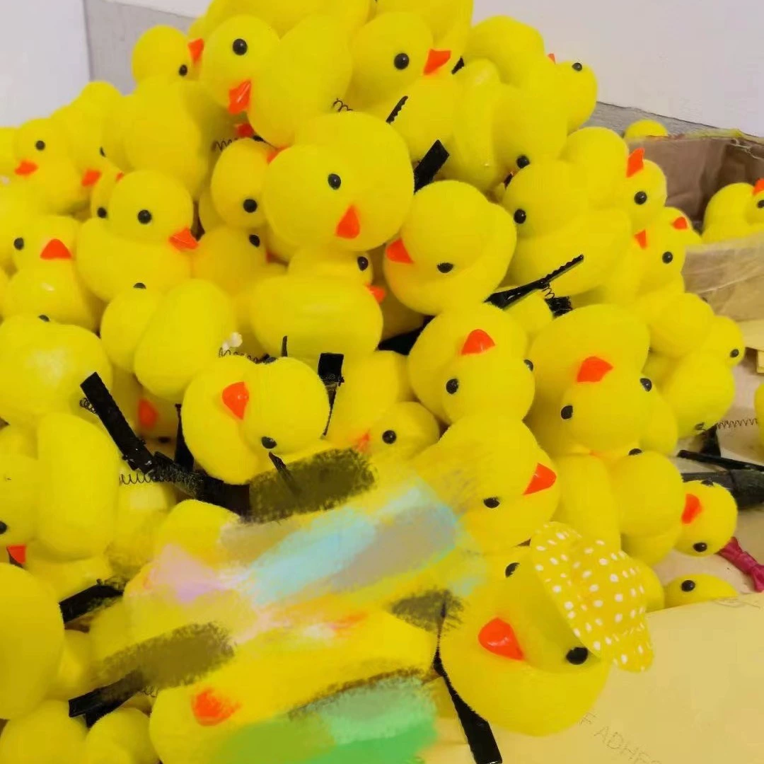 Шляпа B.Duck, милый трёхмерный зажим для волос для детского сада, интернет-знаменитость, утка, подарок на день рождения