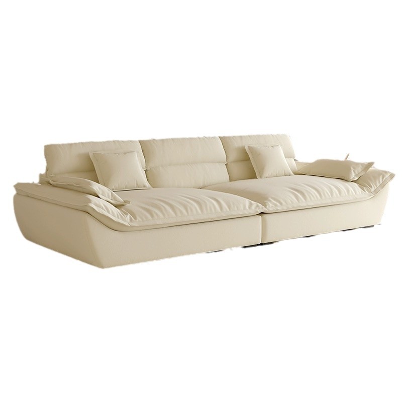 Moderno simple anti-garra de gato nube seda estilo de sala de estar tamaño de casa