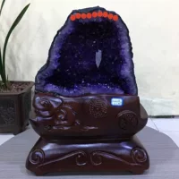 Оптовые уругвайские натуральные аметистовые украшения для дома и офиса, кошельки с деньгами, бразильские аметистовые украшения для дома и офиса