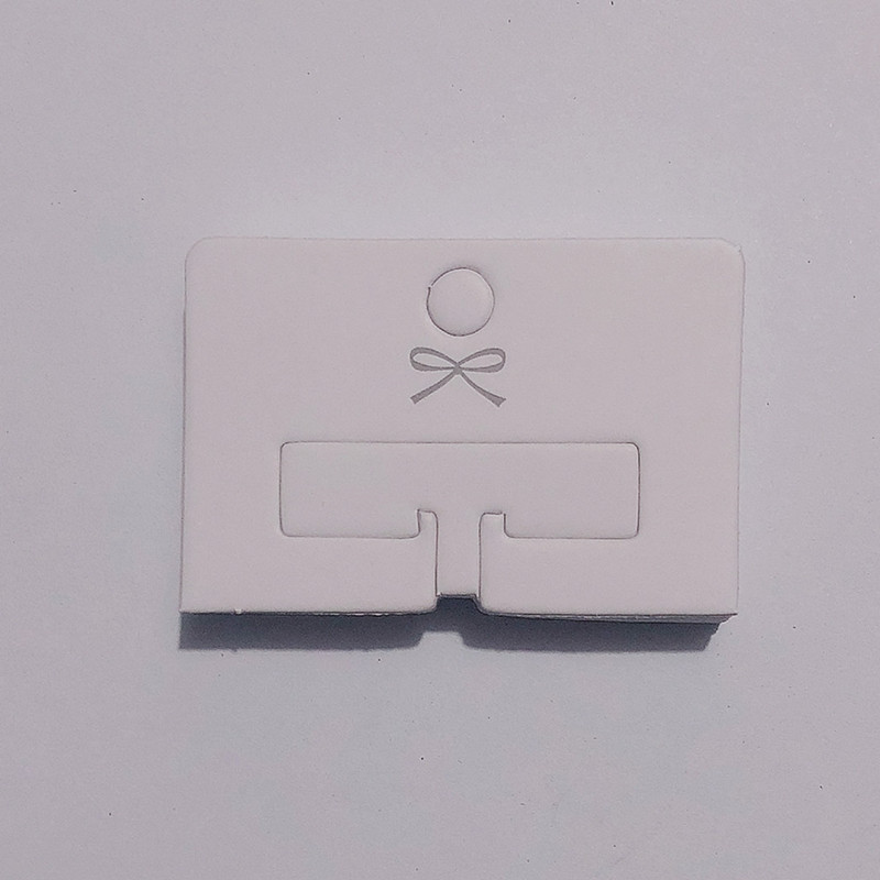 4 * 6 cm agarrar tarjeta de clip de papel adultos niños joyería tarjeta de clip de cabello tarjeta de embalaje de tarjeta colgante