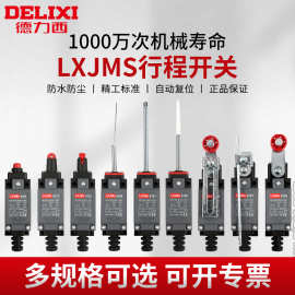 德力西行程开关LXJM8108滚轮机械式接触小型限位8104微动yblx-me