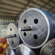 制作导热油加热辊 烘干辊定 制 电加热棒导热油工业辊加工