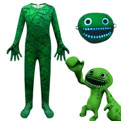 ハロウィーン虹友達robloxゲームcos服青いモンスター服連体服