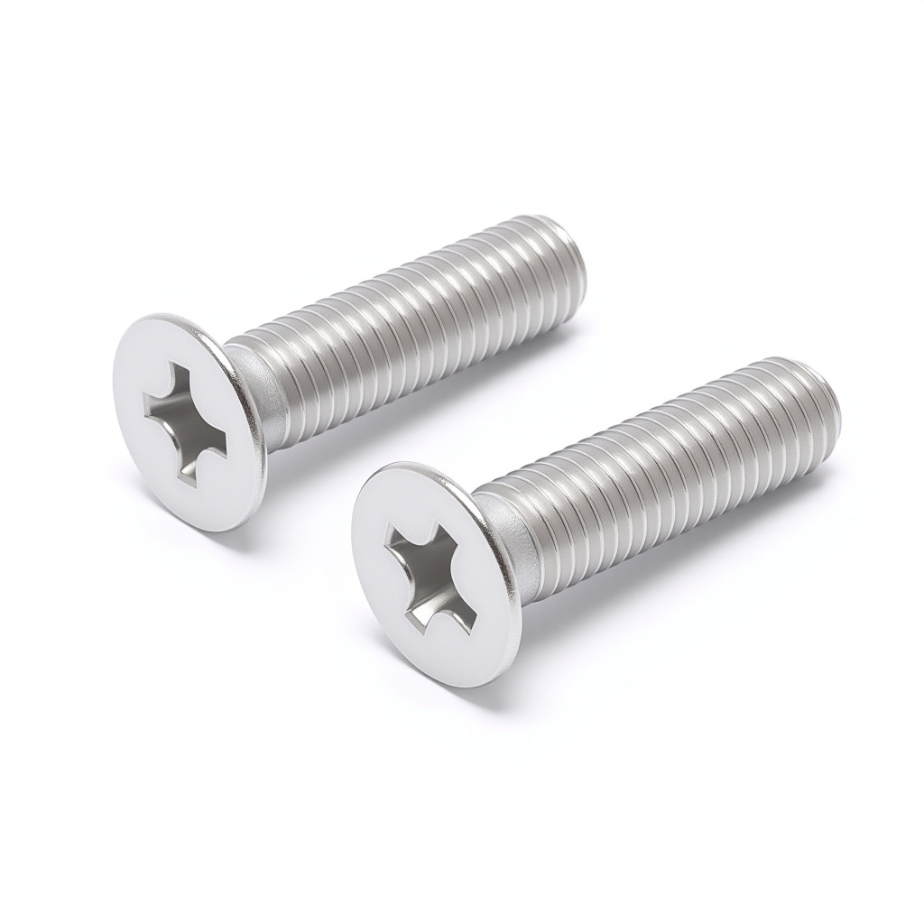 201 Stainless Steel Countersunk Phillips Screws Gb819 Flat Head Screws Bolts Hardware Accessories Wholesale