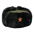 Green Cloth 125g Black Velvet Sickle and Five-Pointed Star