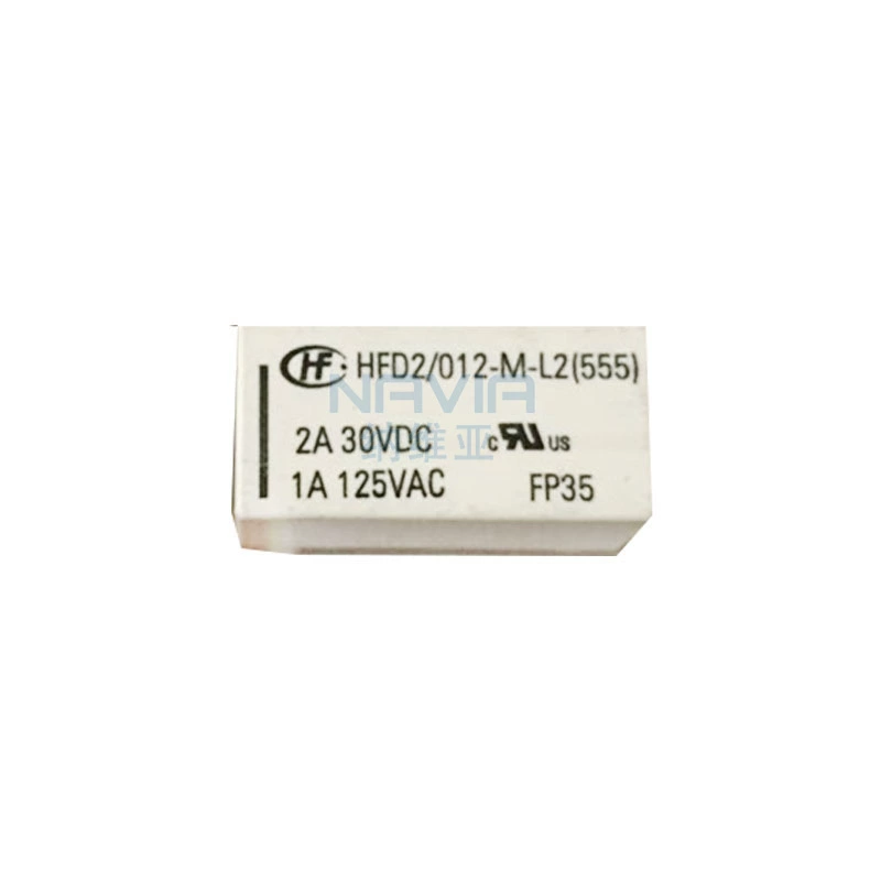 Hongfa HFD2/005-M-L2 10 pin 5VDC DC5V 2A Super Small 5V relay double knife double throw