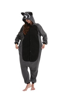 P 81297 Cartoon Animal Fleece Pajamas ��ͨ����˯�� �羳���l