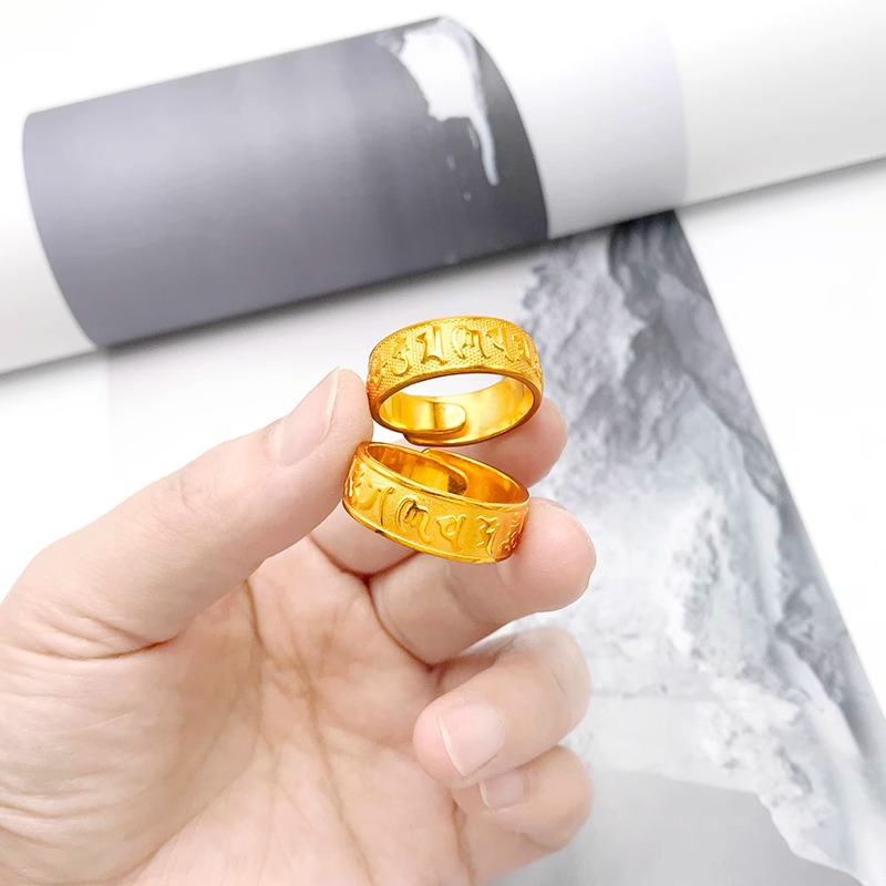 Men's Titanium Steel Ring Hypoallergenic And Tarnish-resistant_voghion.com