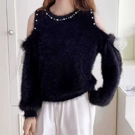 女式针织衫;女式马甲;毛衣