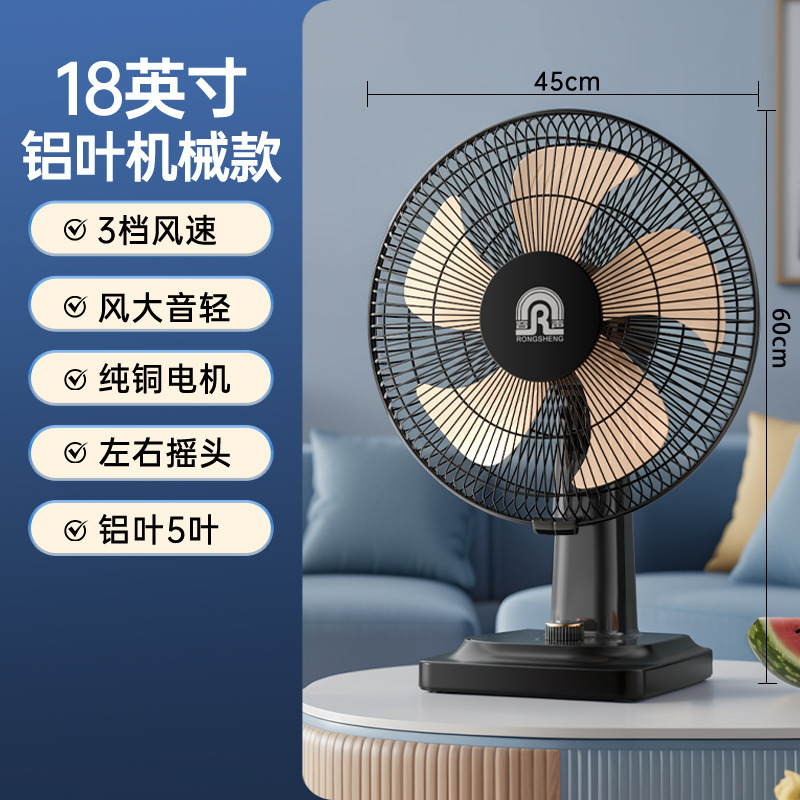 工場直売扇風機台扇風機大風力18インチ首を横に振って寮のベッドの頭の家庭用の軽贅沢扇風機の1件の世代|undefined